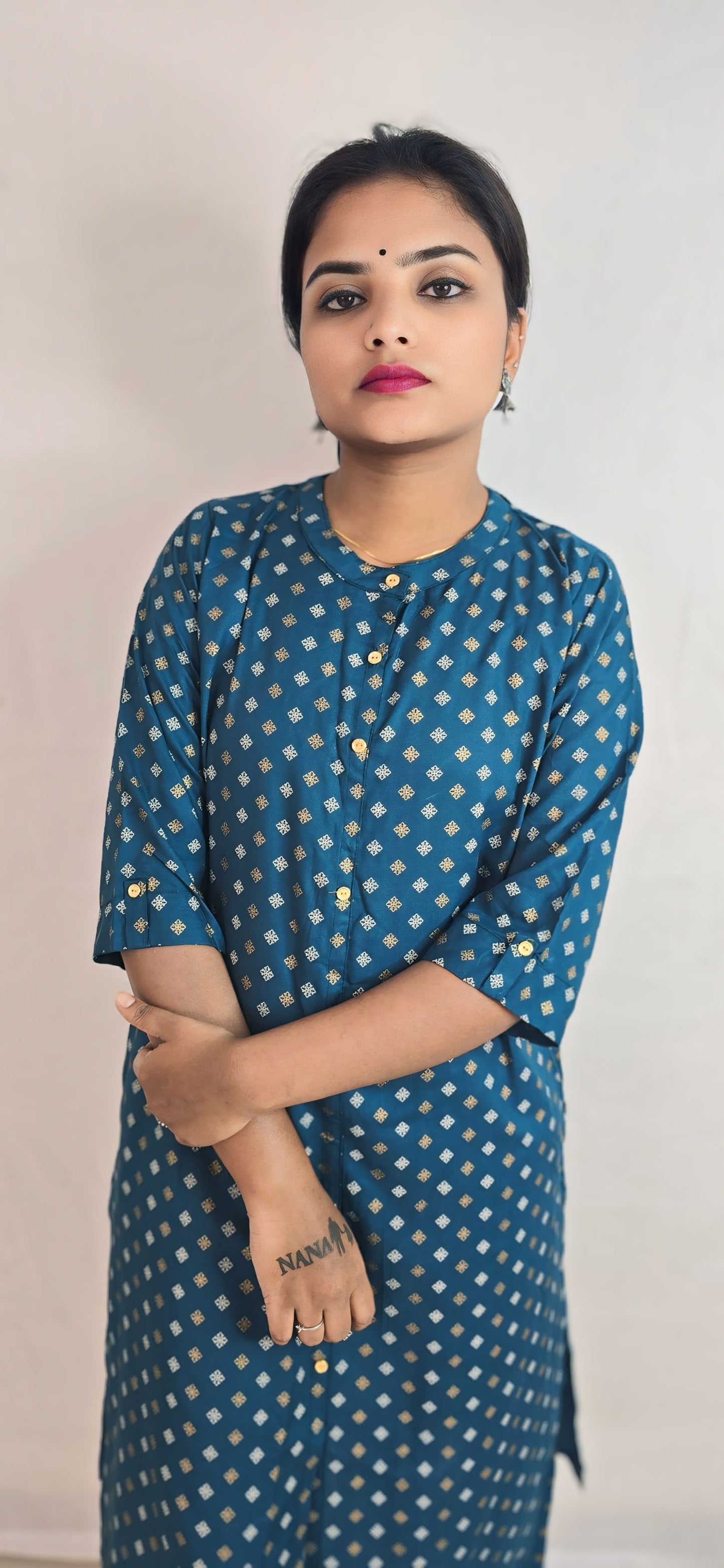 Regular Wear Kurti Green16